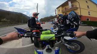 SHERCO SE 125 MOTARD  Chill ride with friends [upl. by Assennev507]