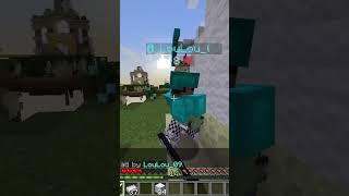 anti knockback minecraft bedwars clips shorts [upl. by Amin]