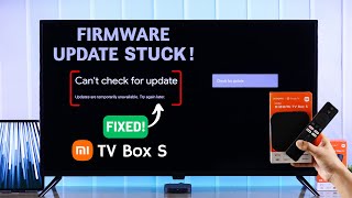 Xiaomi Mi TV Box No Updating Firmware  Fixed System Software [upl. by Akilegna]