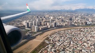 Takeoff from Tashkent Uzbekistan Landing in Dushanbe Tajikistan  Somon Air 737800 [upl. by Iba]