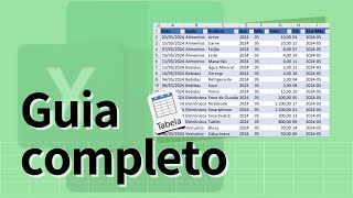 Aprenda a Criar Tabelas no Excel Tutorial Completo para Iniciantes [upl. by Aiyram134]