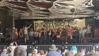 Rholben amp The Purbeck Valley Folk Festival Welsh Choir quotCysga Diquot 161124 [upl. by Noell800]