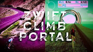 Zwift’s New Climb Portal  I Climbed the Col du Tourmalet [upl. by Earised309]