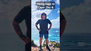 Hiking Cape to Cape  day 4 Prevelly to Conto 16 km capepioneertrek besthikes hiking outdoors [upl. by Lytsirhc]