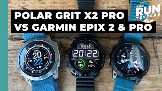 Garmin Epix vs Polar Grit X2 Pro Epix Pro and Epix 2 compared to Polar’s top AMOLED watch [upl. by Talbert773]