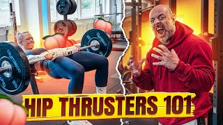 HIP THRUSTERS  Korrekt Teknik och utförande [upl. by Gosney]