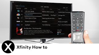 How To Use Your X1 Guide amp DVR [upl. by Ardnuaet356]