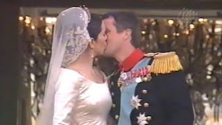 Danish Royal Wedding of Prince Frederik and Mary Donaldson English Commentary [upl. by Nyroc]