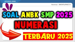 TERBARU PEMBAHASAN SOAL ANBK SMP 2024  NUMERASI anbk [upl. by Eerehs]