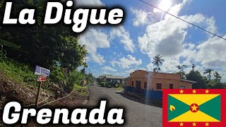 Scenic Morning Tour Throughout La Digue St  Andrew Grenada  Scenic Morning Walk [upl. by Annoet]