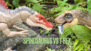 Tyrannosaurus rex VS Spinosaurus [upl. by Lleunamme4]