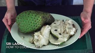 SourSop Fruit  How to Eat Soursop  SourSop  Sour Sop  Graviola [upl. by Savihc]