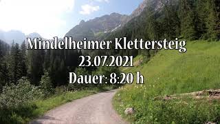 Mindelheimer Klettersteig über die drei Schafalpenköpfe [upl. by Olivann]