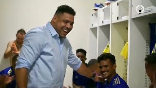 OLHA O QUE RONALDO FEZ APÓS JOGO DO CRUZEIRO NO CAMPEONATO MINEIRO [upl. by Amary]