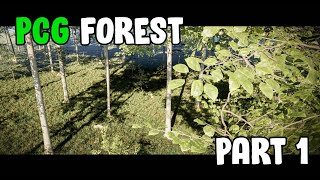 PCG Forest Tutorial in Unreal Engine 54  Part 1 [upl. by Tien357]