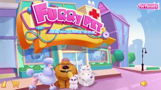 Furry Pet Hospital Kids Game By Libii  Play Fun Animals Pet Care Gameplay Video [upl. by Corell129]