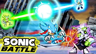 One Of The GREATEST Sonic Fan Games of 2023 Just Updated  Sonic Battle Mugen HD [upl. by Alana613]