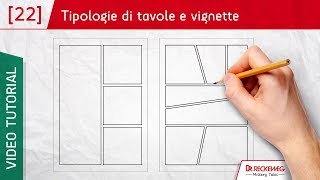 Tipologie di tavole e vignette  Come disegnare un fumetto [upl. by Afesoj]