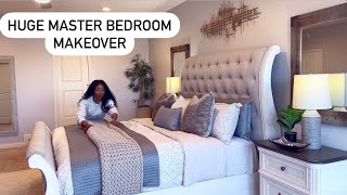 HUGE MASTER BEDROOM TRANSFORMATION 😱 DECORATE MY NEW DREAM HOME WITH ME MASTER BEDROOM MAKEOVER [upl. by Enyrhtak58]