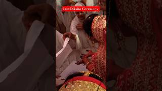 JAIN DIKSHA CEREMONY  MOKSH BHANDARI ytshorts [upl. by Congdon]