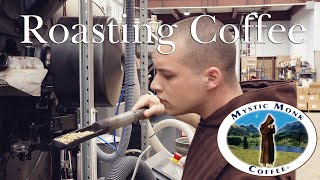 Mystic Monk Coffee Roasting Your Coffee  Carmelite Monks of Wyoming [upl. by Jahdiel]