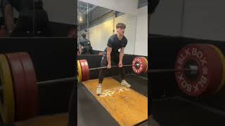 Smelling salts deadlift PR [upl. by Ahsemik841]