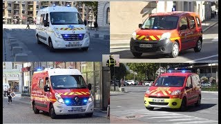 Chambéry Pompiers SMUR 73 Ambulances Services de Secours [upl. by Dieter545]