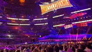 Sasha Banks Entrance Live with Snoop Dogg  Wrestlemania 32 [upl. by Zeph]