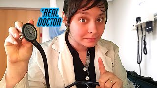 ASMR You get a FULL HERBAL MEDICAL EXAM  with real doctor [upl. by Eirruc]