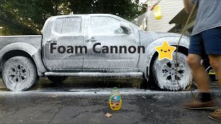 Turtle Wax Carnauba Tropical Wash and Wax Review foam cannon [upl. by Silirama]