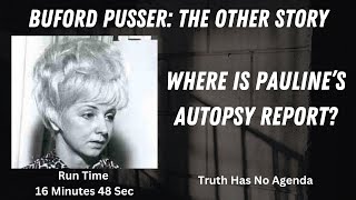 BUFORD PUSSER The Other Story What is Taking the TBI So Long [upl. by Celestina]