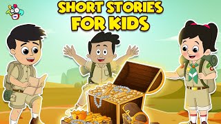 Short Stories For Kids  Top Best Stories  English Cartoon  Moral Stories  PunToon Kids [upl. by Chally593]