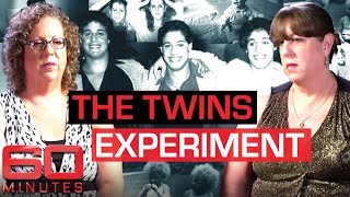 Cruel secret experiment separates twins and triplets at birth  60 Minutes Australia [upl. by Torbart]