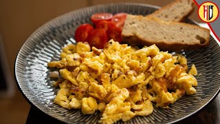 Scrambled egg omelette Romanian style shorts [upl. by Laira149]