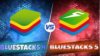 BLUESTACKS 4 VS BLUESTACKS 5 FPS TEST WHICH ONE IS BETTER [upl. by Iney]