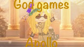 God games Apollo ft Apollo Athena epic the musical gacha yes it is bright it’s Apollo😁 [upl. by Lati606]