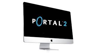 2011 QuadCore iMac Gaming Portal 2 [upl. by Barnebas]