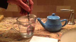 How To Relieve Sinus Pressure Using a Neti Pot [upl. by Nnylirret331]