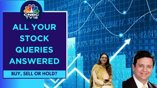 Which Are The Best Stocks To Buy Hold amp Sell All Your Stock Queries Answered  CNBC TV18 [upl. by Kizzie]