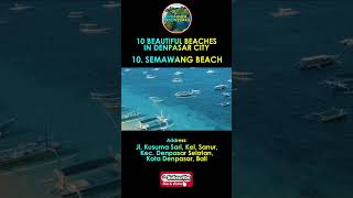 DENPASAR BEACH 10  Beautiful SEMAWANG BEACH  Denpasar City [upl. by Clarkin]