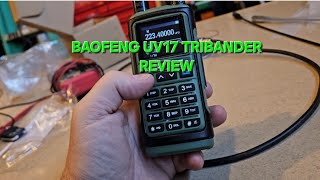 Baofeng uv17 tribander version usb c unlockedREVIEW December 9 2023 [upl. by Trinity]