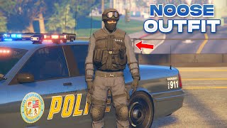 NEW Way To Get The Police Outfit In GTA 5 Online Rare SWAT Outfit Glitch [upl. by Chiang]