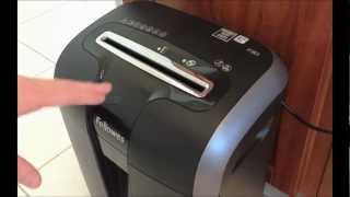 Fellowes 73Ci Shredder Review and Demo [upl. by Ot]