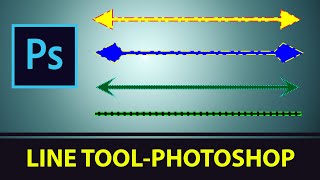 How to Use the Line Tool in Photoshop A Beginner’s Guide [upl. by Berthe]