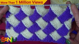 Interlock knitting pattern design [upl. by Zailer583]