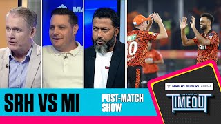 IPL 2024  SRH vs MI  PostMatch show  Mumbai fall short in runfest [upl. by Orola392]