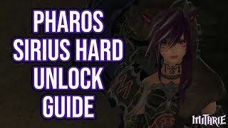 FFXIV 31 0817 Pharos Sirius Hard Unlock Guide [upl. by Ecinerev42]