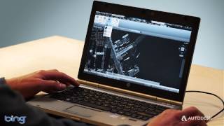 AutoCAD 2014 Geolocation data and live maps [upl. by Alberik]