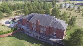 Abandoned Raymore MO Mansion DRONE COVERAGE [upl. by Bouchard]