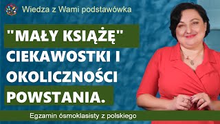 quotMały Książęquot  Antoine de SaintExupéry Ciekawostki i okoliczności powstania [upl. by Amalberga374]